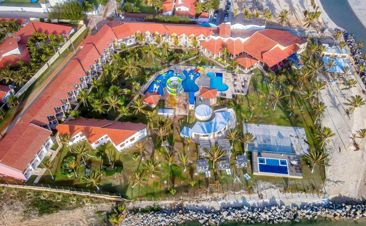 Jangadeiro Praia Hotel Resort - Parque Aquatico E Pe Na Areia Aquiraz Kültér fotó