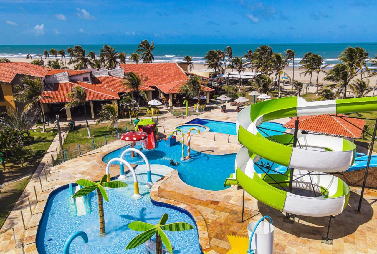 Jangadeiro Praia Hotel Resort - Parque Aquatico E Pe Na Areia Aquiraz Kültér fotó