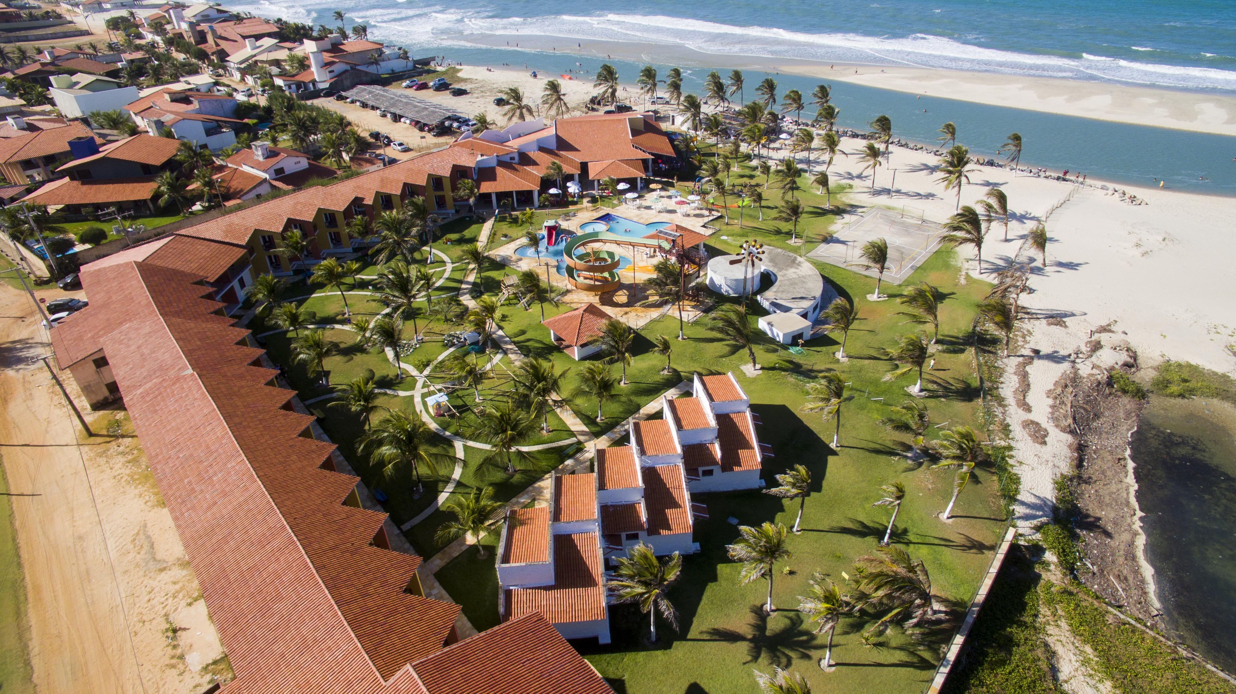 Jangadeiro Praia Hotel Resort - Parque Aquatico E Pe Na Areia Aquiraz Kültér fotó