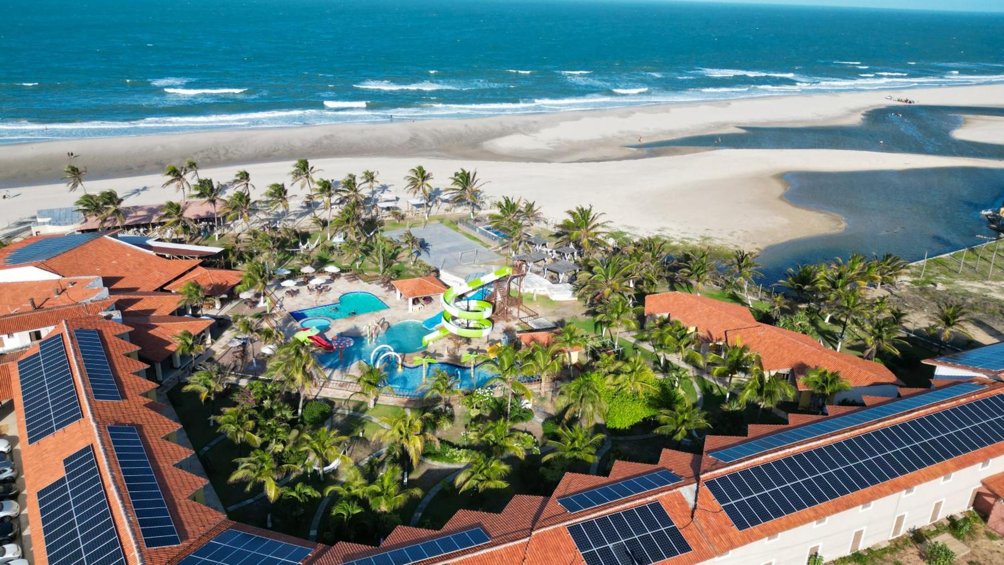 Jangadeiro Praia Hotel Resort - Parque Aquatico E Pe Na Areia Aquiraz Kültér fotó