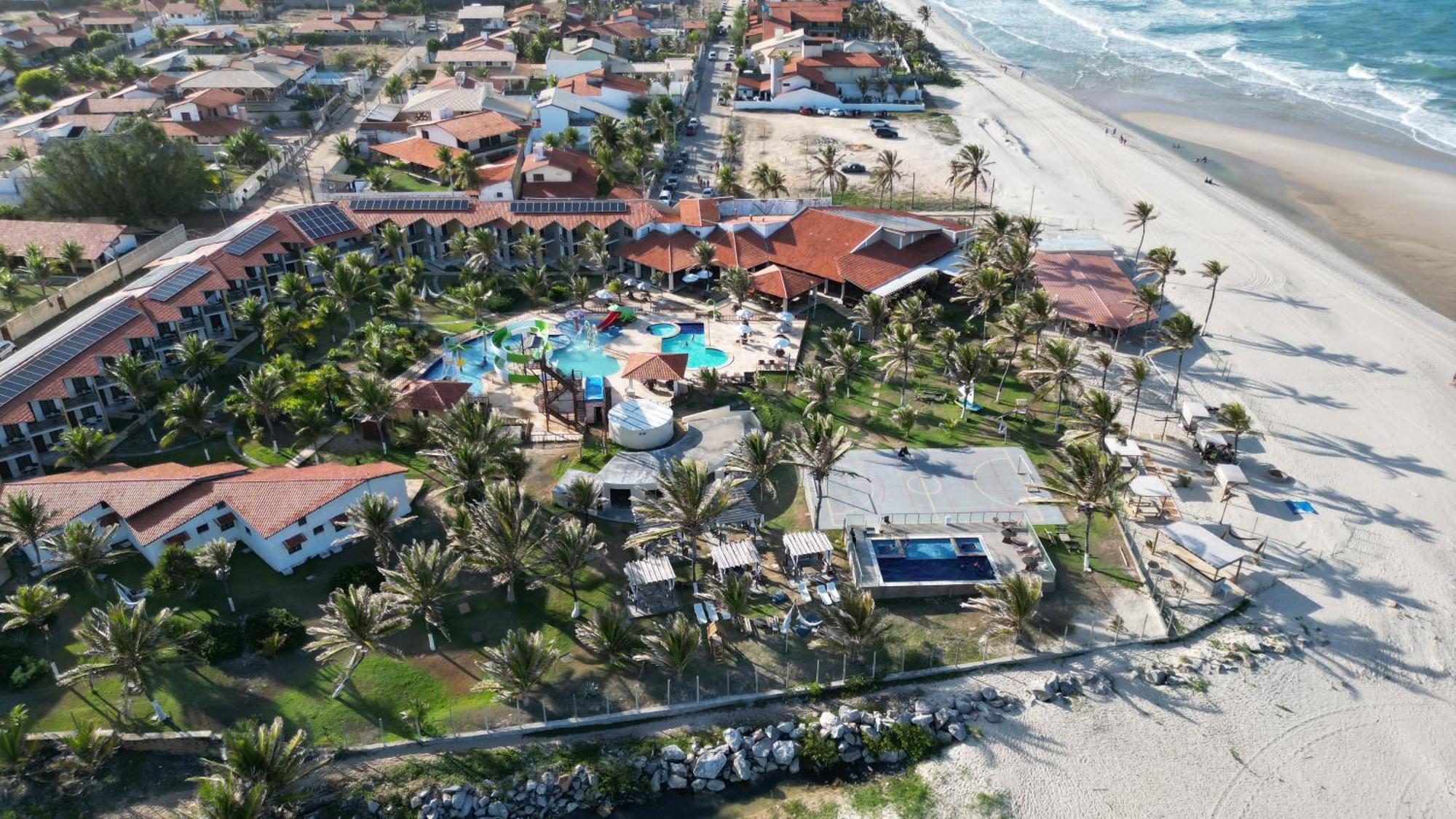 Jangadeiro Praia Hotel Resort - Parque Aquatico E Pe Na Areia Aquiraz Kültér fotó